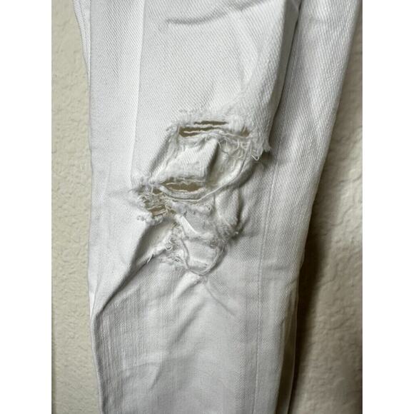 Citizens Of Humanity Jeans Womens 26 White Rocket Crop High Rise Skinny Zip - Picture 9 of 16